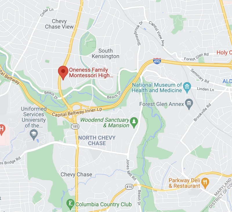 Map for the second OFS campus